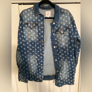 Lularoe Jaxon Jean Jacket